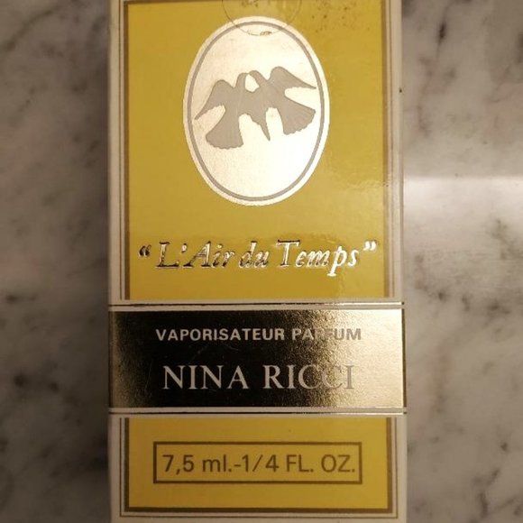 Nina Ricci "L'AIR DU TEMPS" Parfum 7.5 ml VINTAGE DISCONTINUED - Picture 1 of 4